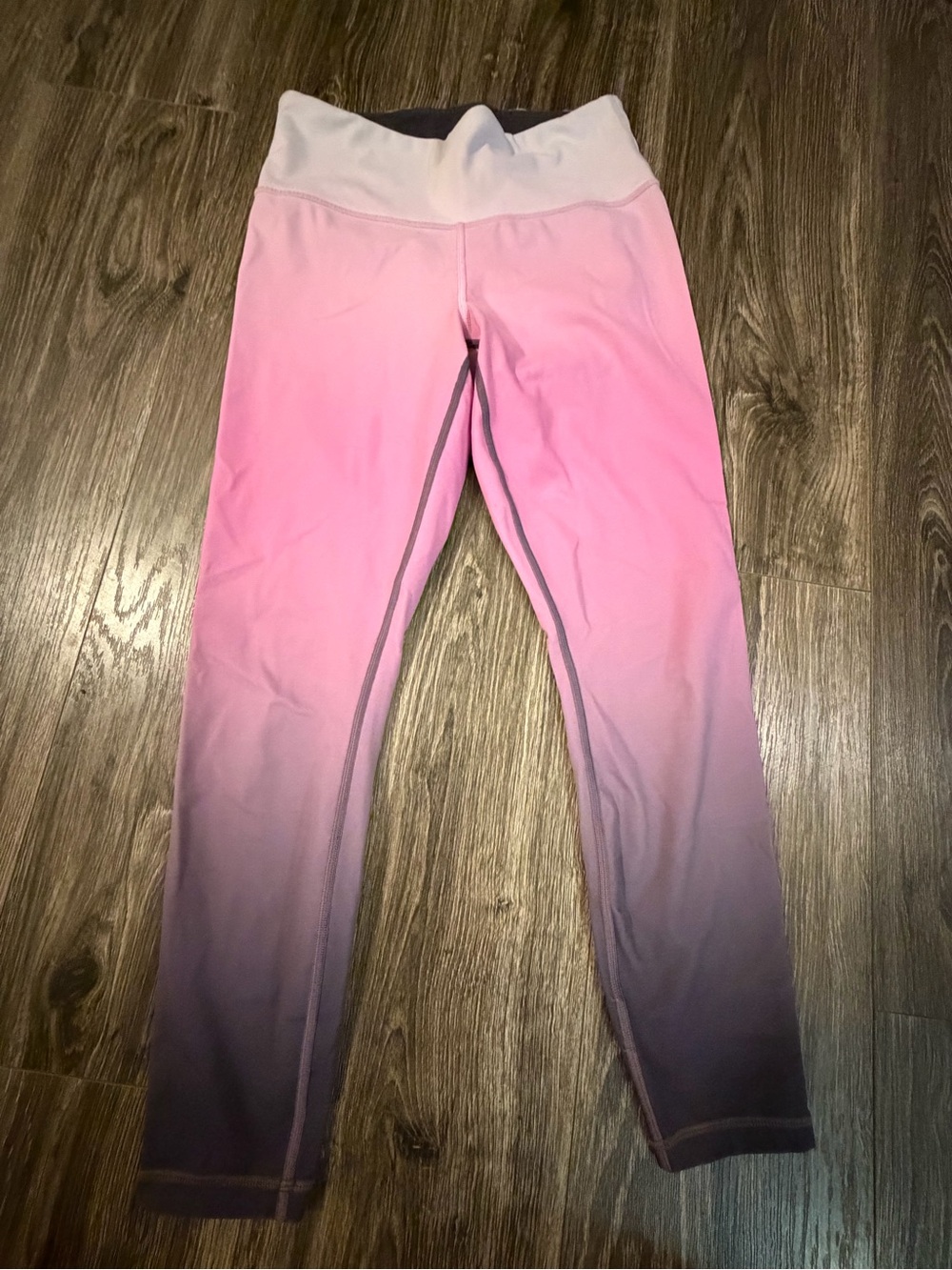 Athleta Pink to Purple Ombre High-Rise Jeggings